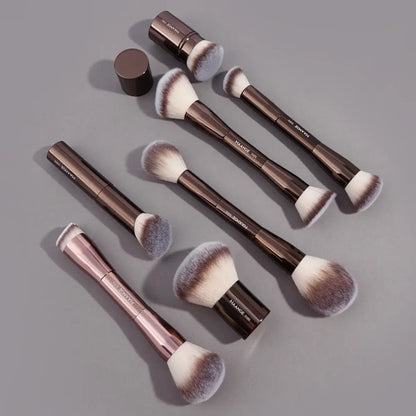 MAANGE Makeup Brush Set - Foundation, Concealer, Blush - 7pc - ZIOR LONDON