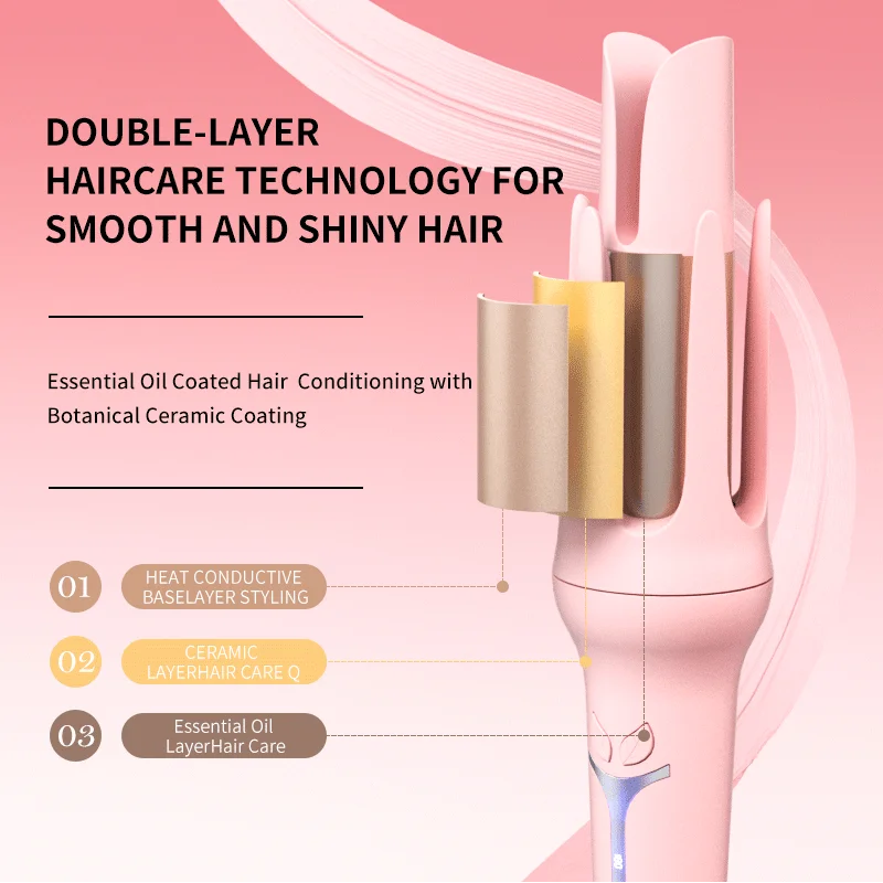 Magic Curl: Fast, Adjustable Ceramic Curler! - ZIOR LONDON