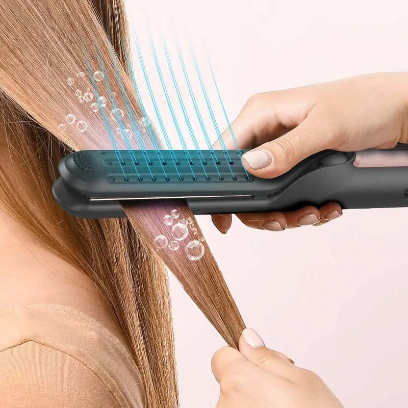 2-in-1 Ceramic Cool Styler: Straighten & Curl with Ease! - ZIOR LONDON