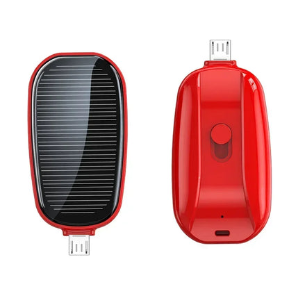 1500mAh Mini Keychain Power Bank - Portable Emergency Charger for iPhone & Android - ZIOR LONDON