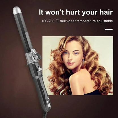 Pro Auto Curling Wand – Effortless Big Waves & Glam Curls! - ZIOR LONDON