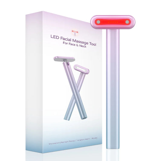 RadiantLift 4-in-1 Red Light Therapy Wand: Rejuvenate, Tighten, Glow! - ZIOR LONDON