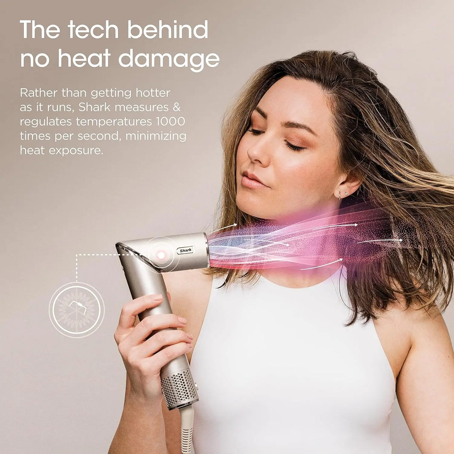 Shark HD430 FlexStyle: Powerful Negative Ion Hair Dryer & Multi-Styler Airwrap - ZIOR LONDON