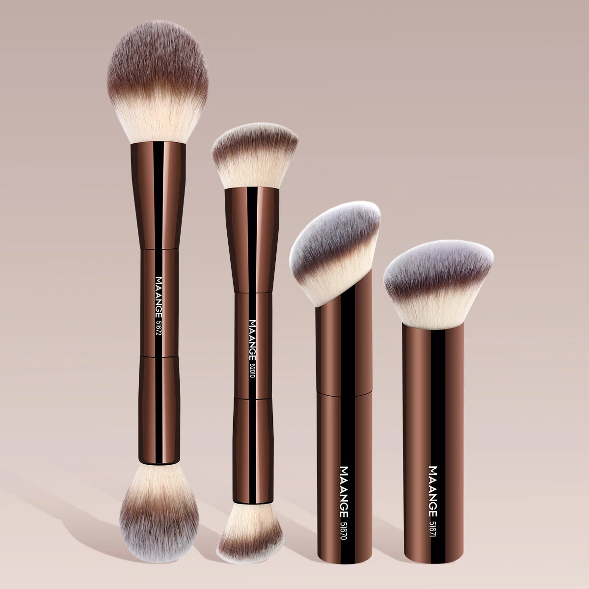 MAANGE 4PCS Luxe Makeup Brush Set! - ZIOR LONDON