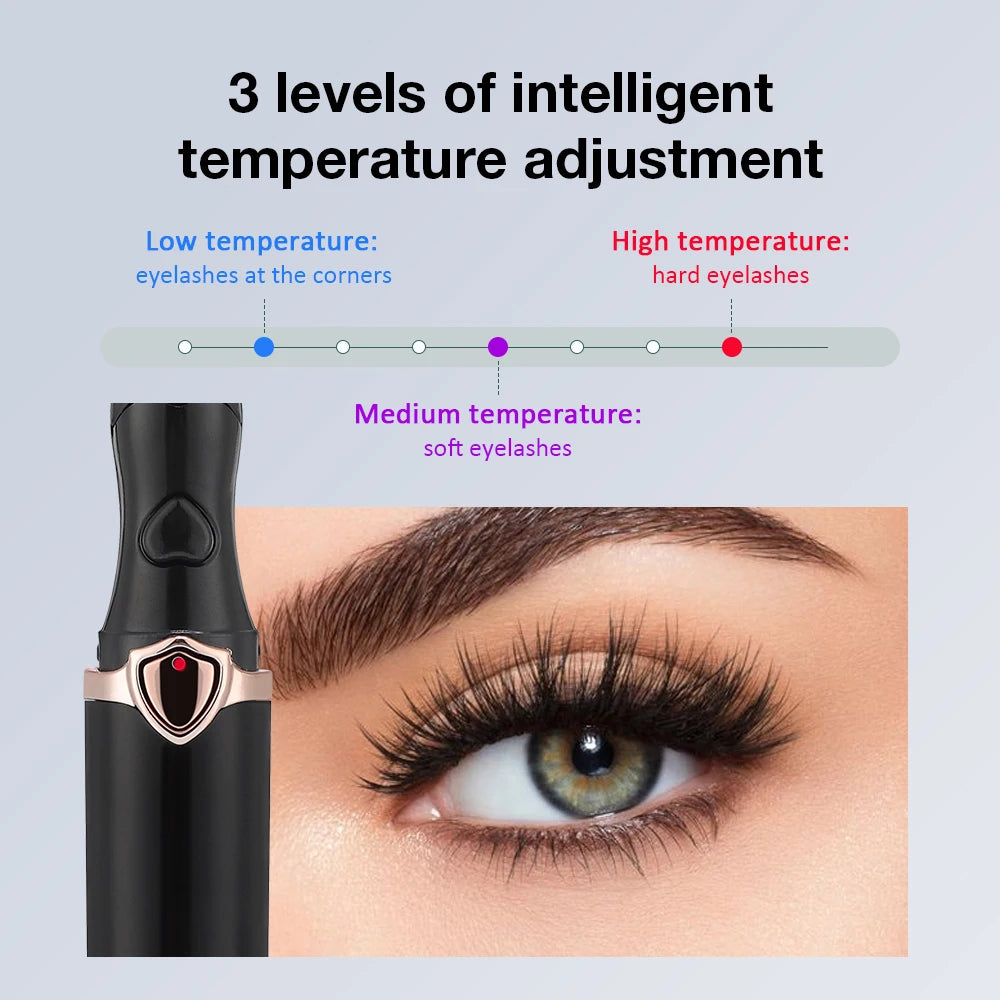 USB Heated Eyelash Curler - Effortless Lift in Seconds! - ZIOR LONDON