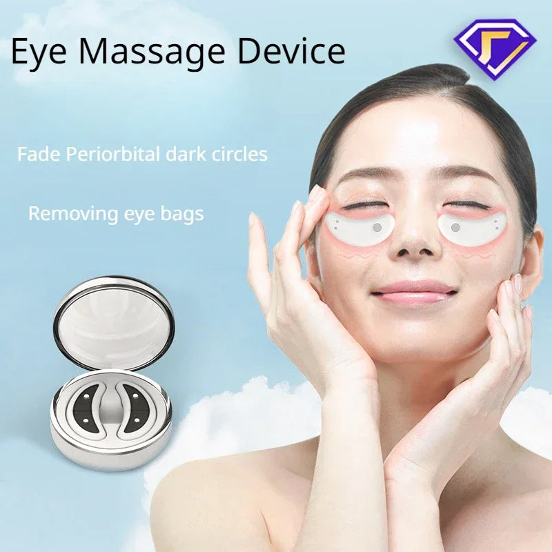 EMS Microcurrent Eye Massager: Reduce Dark Circles, Wrinkles & Eye Fatigue - ZIOR LONDON