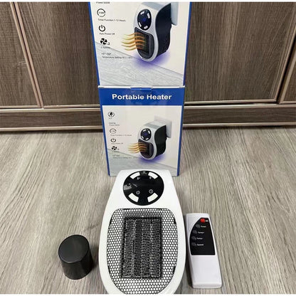 Portable Electric Wall Heater Fan - Compact Home Heating Solution - ZIOR LONDON