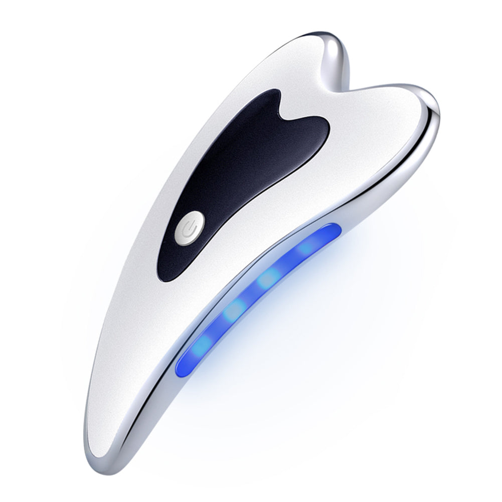 Electric Gua Sha Scraper – Microcurrent Face Massager for Wrinkle Reduction & Skin Firming - ZIOR LONDON