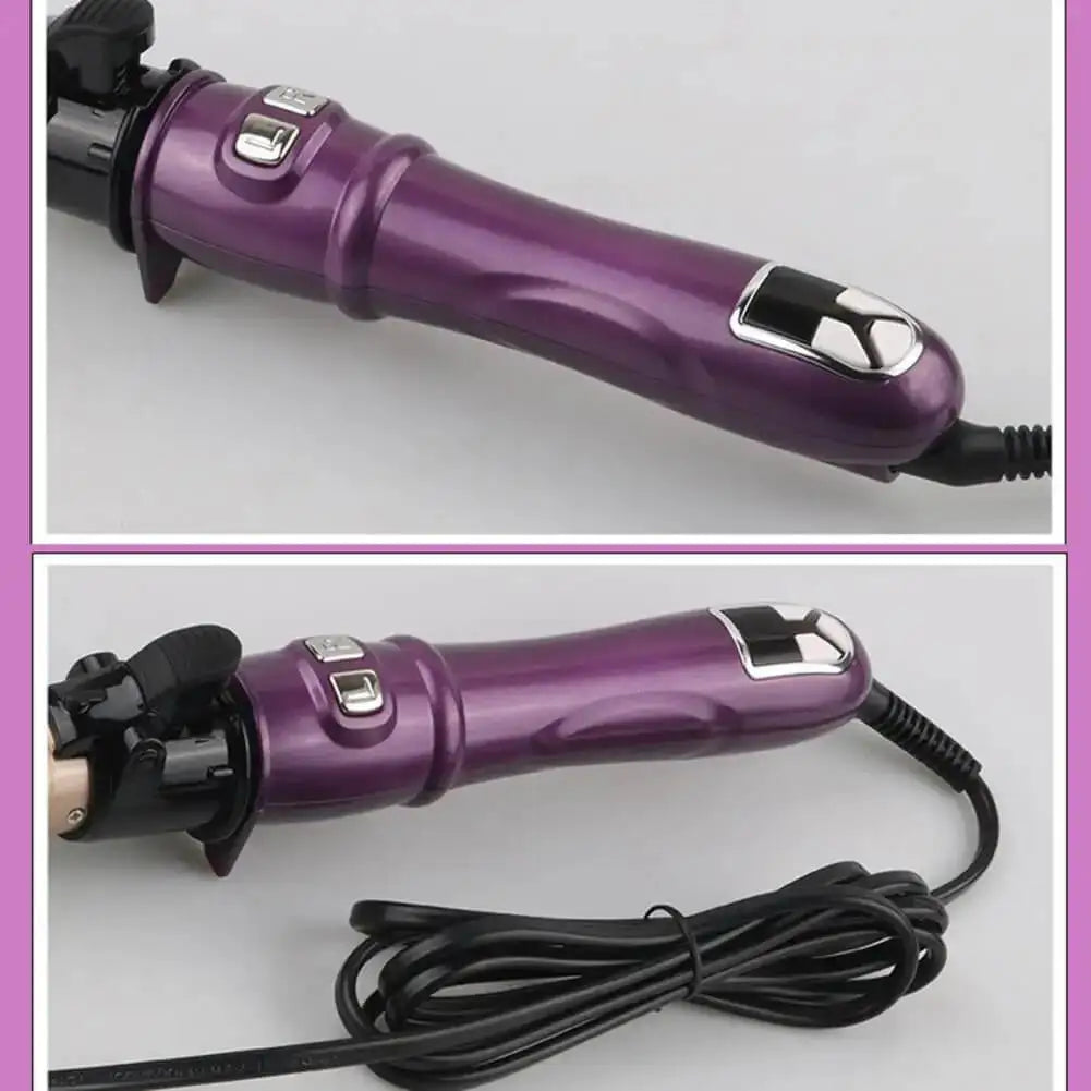 Pro Auto Curling Wand – Effortless Big Waves & Glam Curls! - ZIOR LONDON