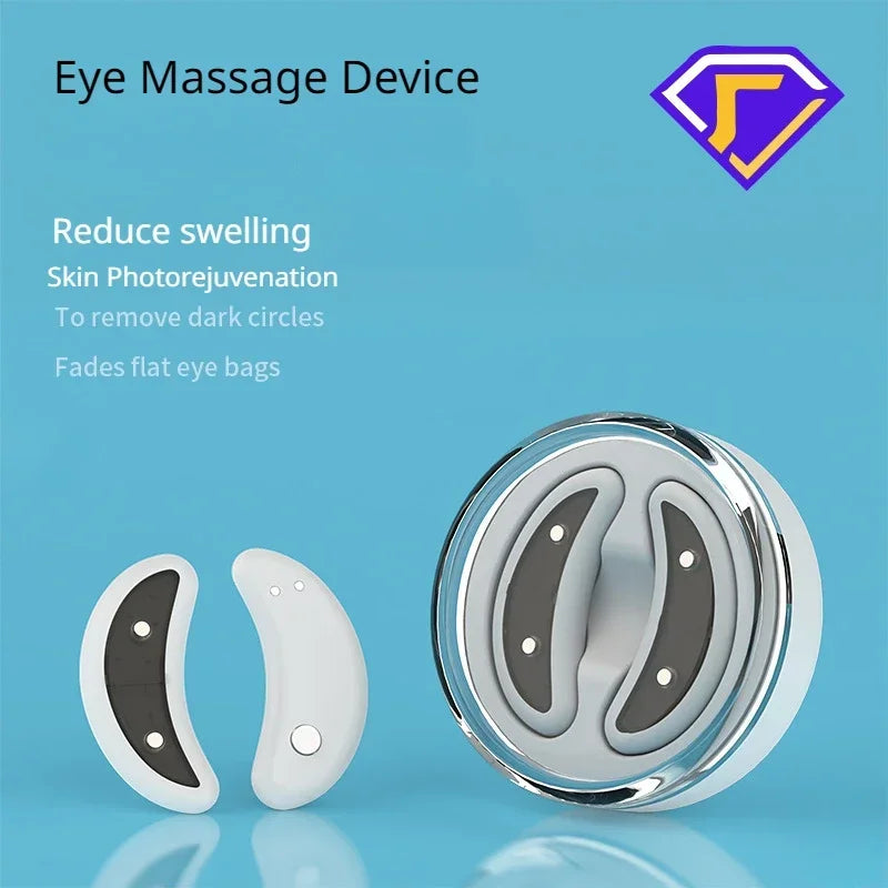 EMS Microcurrent Eye Massager: Reduce Dark Circles, Wrinkles & Eye Fatigue - ZIOR LONDON