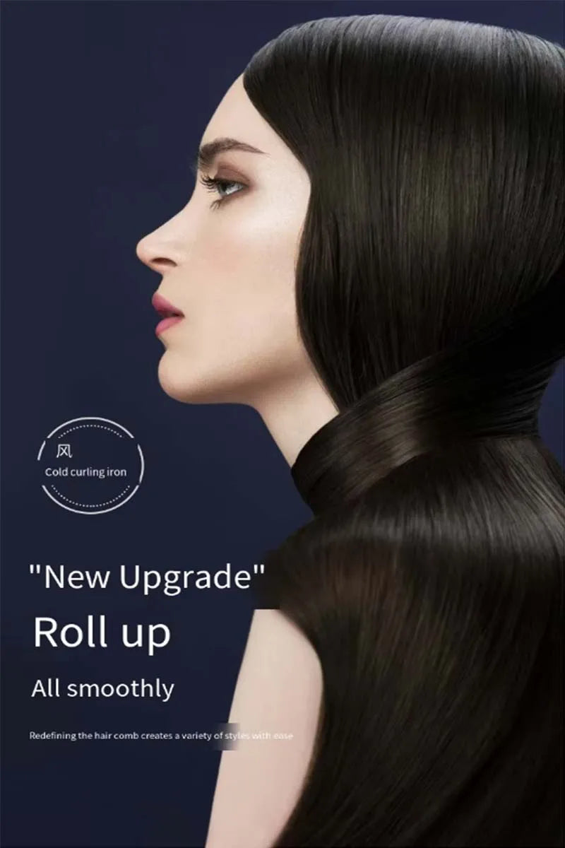 2-in-1 Ceramic Cool Styler: Straighten & Curl with Ease! - ZIOR LONDON