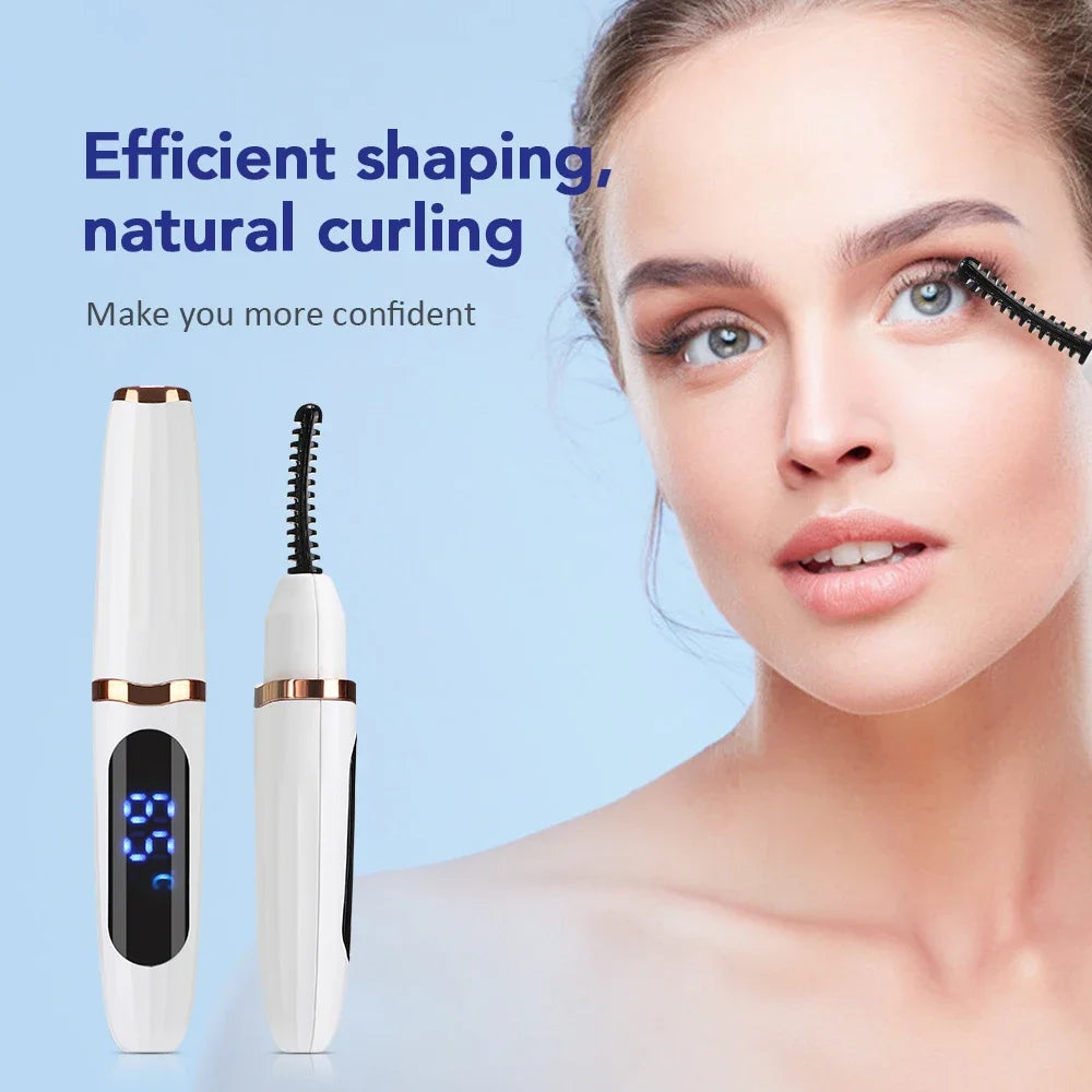 Pro Heated Eyelash Curler: Quick Curls Anywhere! - ZIOR LONDON