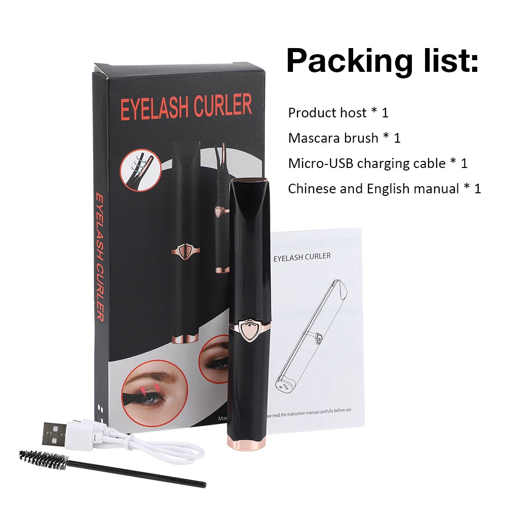 USB Heated Eyelash Curler - Effortless Lift in Seconds! - ZIOR LONDON