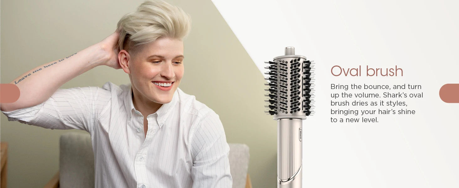 Shark HD430 FlexStyle: Powerful Negative Ion Hair Dryer & Multi-Styler Airwrap - ZIOR LONDON