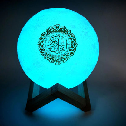 Wireless Quran Speaker & Night Light - Portable Bluetooth Azan Sound Box