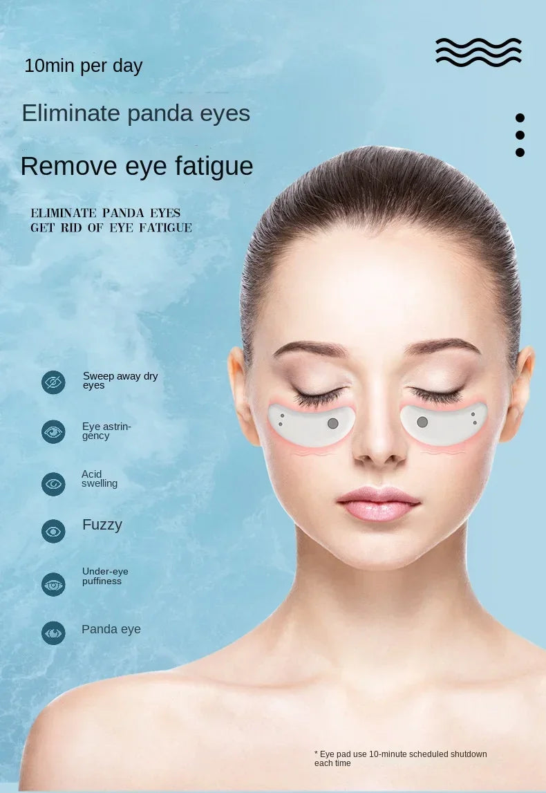 EMS Microcurrent Eye Massager: Reduce Dark Circles, Wrinkles & Eye Fatigue - ZIOR LONDON